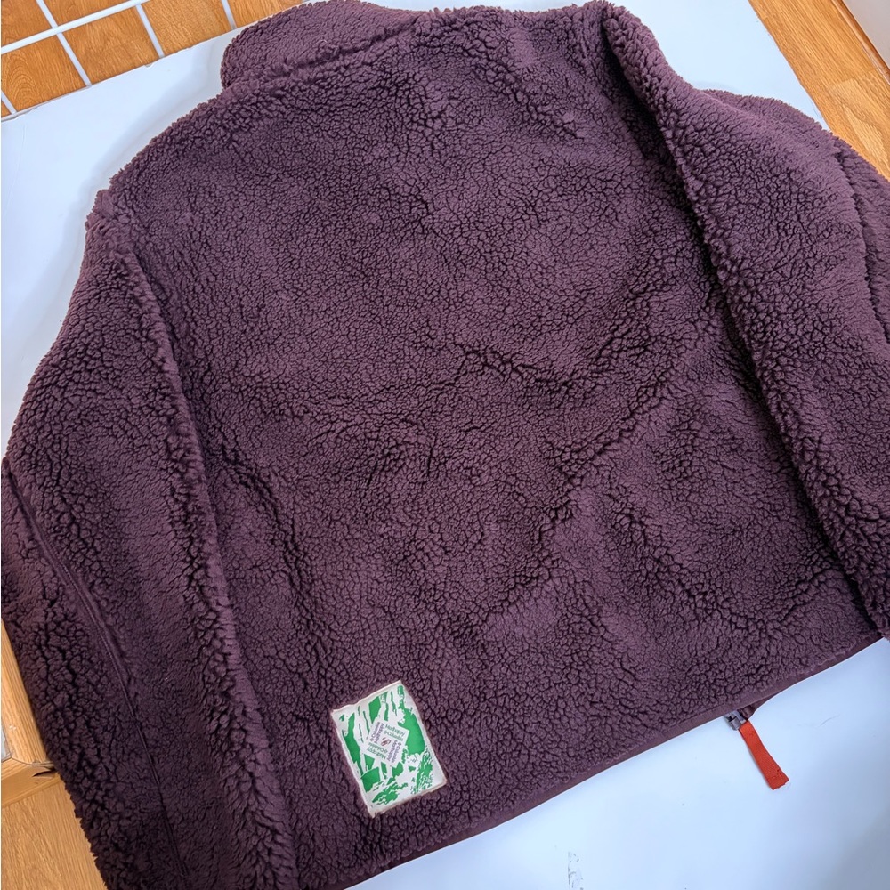 Columbia x Madhappy - Plush Sherpa Jacket - size medium, unisex! NWT 🧸🤎💜 - Picture 11 of 11